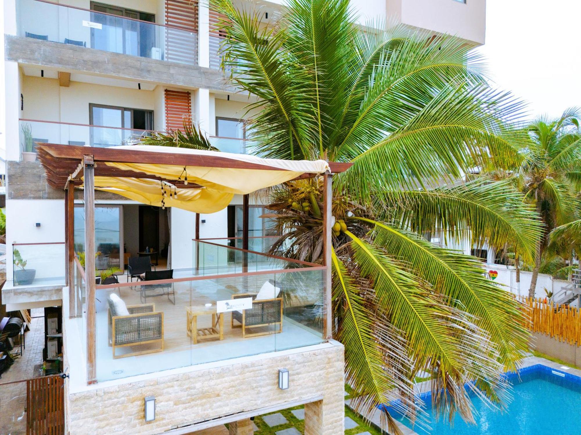 Serenity Terraces Beach, Hotel - Kokrobite Exterior photo